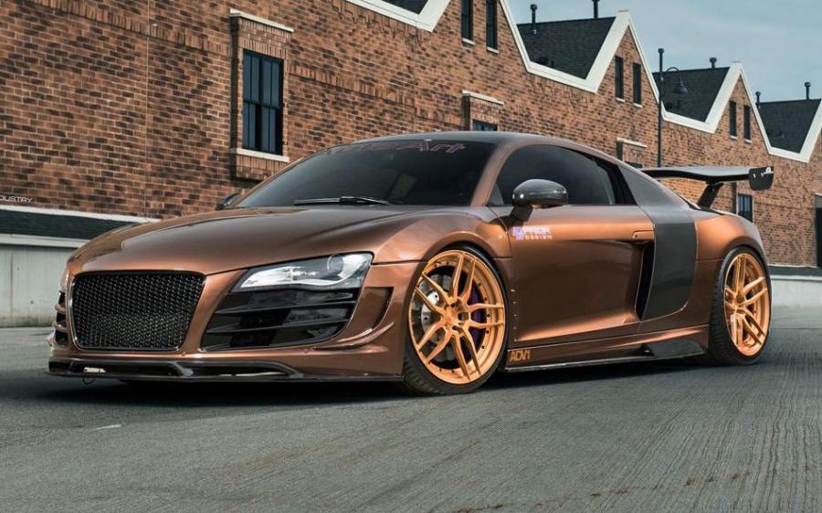 Audi R8 V10 by Prior Design on ADV.1 Wheels (ADV005 M.V2 CS) '2016
